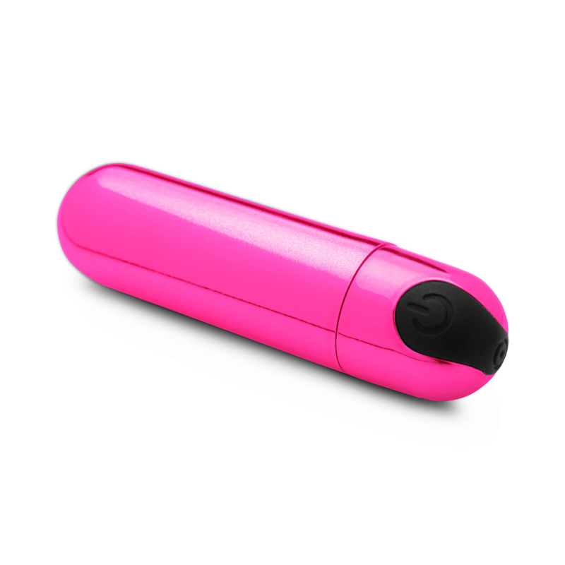 10X VIBRATING METALLIC BULLET - PINK