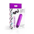 10X VIBRATING METALLIC BULLET - PURPLE