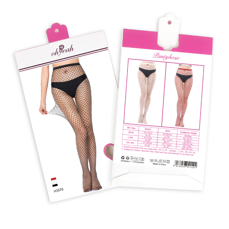 BLACK SEXY MEDIUM LARGE MESH PANTY