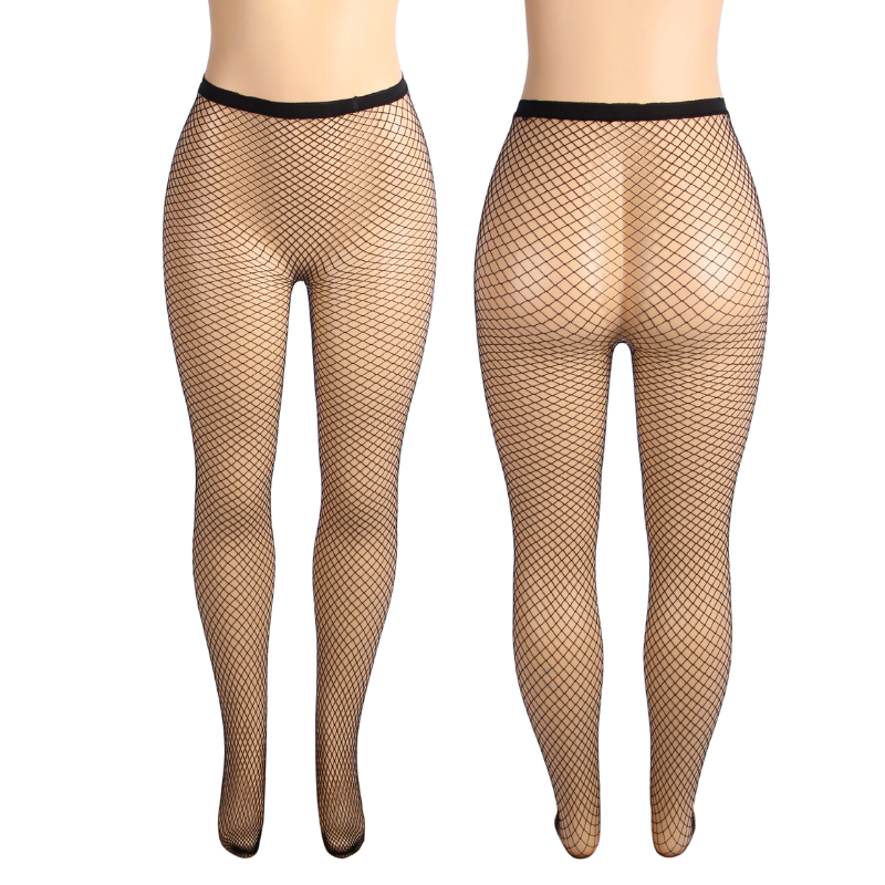 BLACK SEXY MEDIUM LARGE MESH PANTY