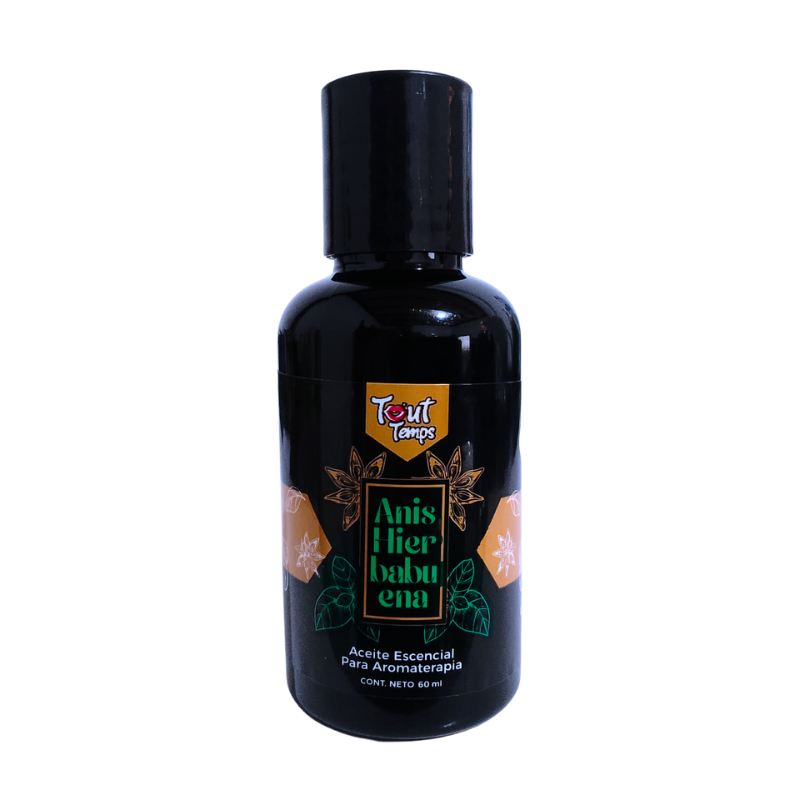 TOUT TEMPS ACEITE ESENCIAL PARA AROMATERAPIA ANIS HIERBABUENA