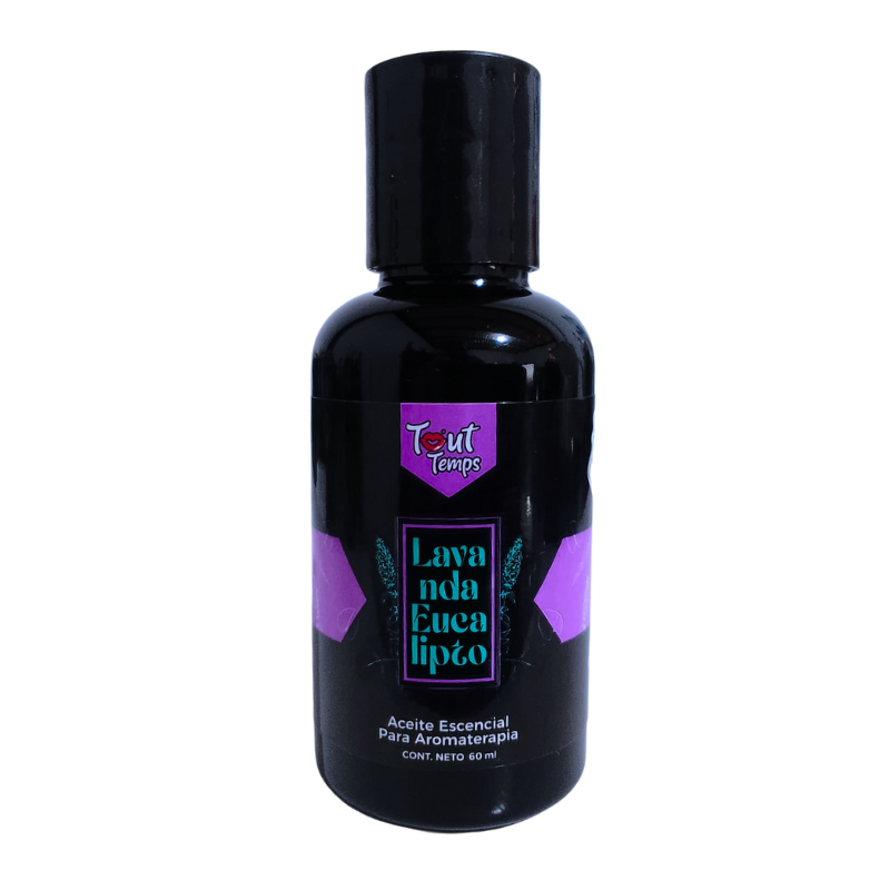 TOUT TEMPS ACEITE ESENCIAL PARA AROMATERAPIA LAVANDA EUCALIPTO