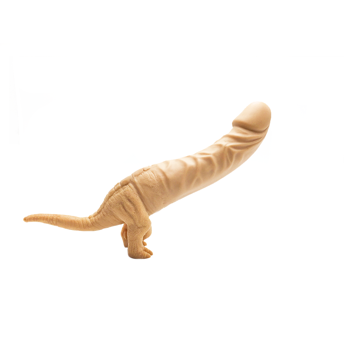 BAUNSIN – DILDO SUAVE PLEASUSAURIO – FLESH 27 CM