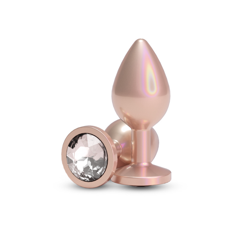 REAR ASSETS – IRIDESCENT CHAMPAGNE – MEDIUM – CLEAR