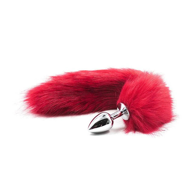 PLUG METAL COLA ZORRO ROJO