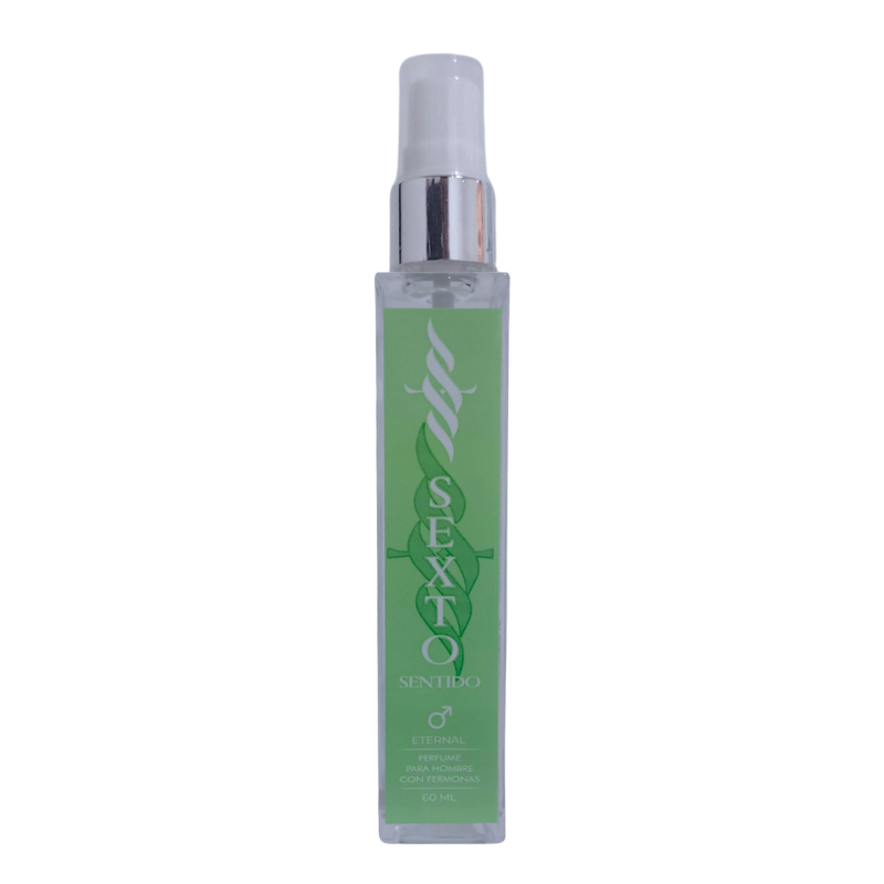 FEROMONA CON AROMA SEXTO SENTIDO PARA HOMBRE – ETERNAL- 60 ML